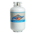 Empty Propane Cylinder with Overfill Protection Device Valve