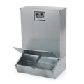 2 Door Hog Supplement Feeder for Livestock, 3.7 Bushels, Feeds 8 Hogs