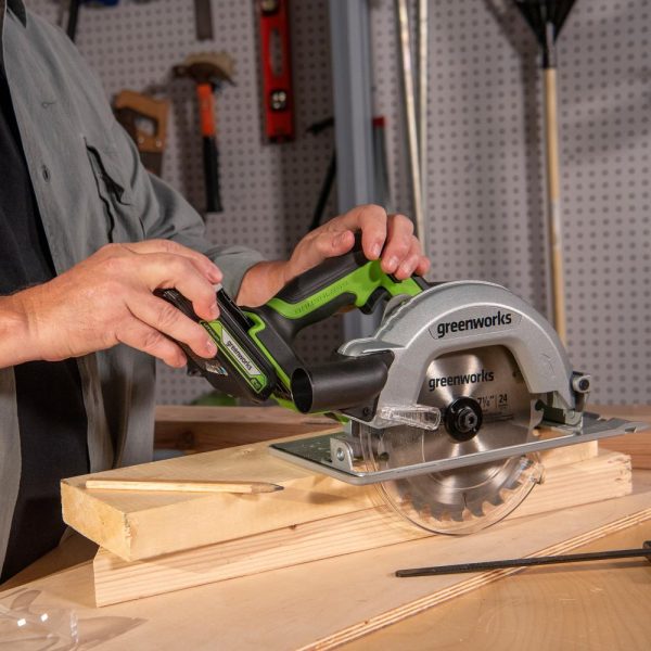 24-volt 7-1/4-in Cordless Circular Saw