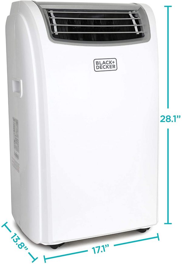 14,000 BTU Portable Air Conditioner with Heat and Remote Control