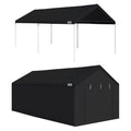 10 x 20′ Straight Leg Instant Canopy Tent Set w/Sidewalls